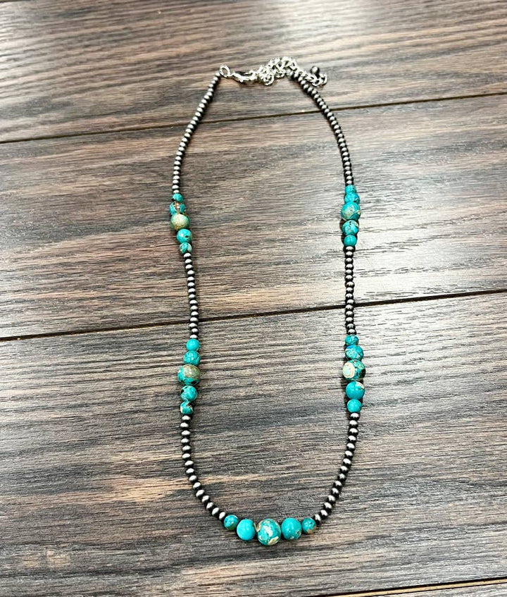 739573, 22" Western Gemstone Necklace