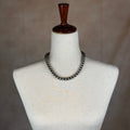 Navajo-Inspired Pearl Necklace | 16” Short | 10mm