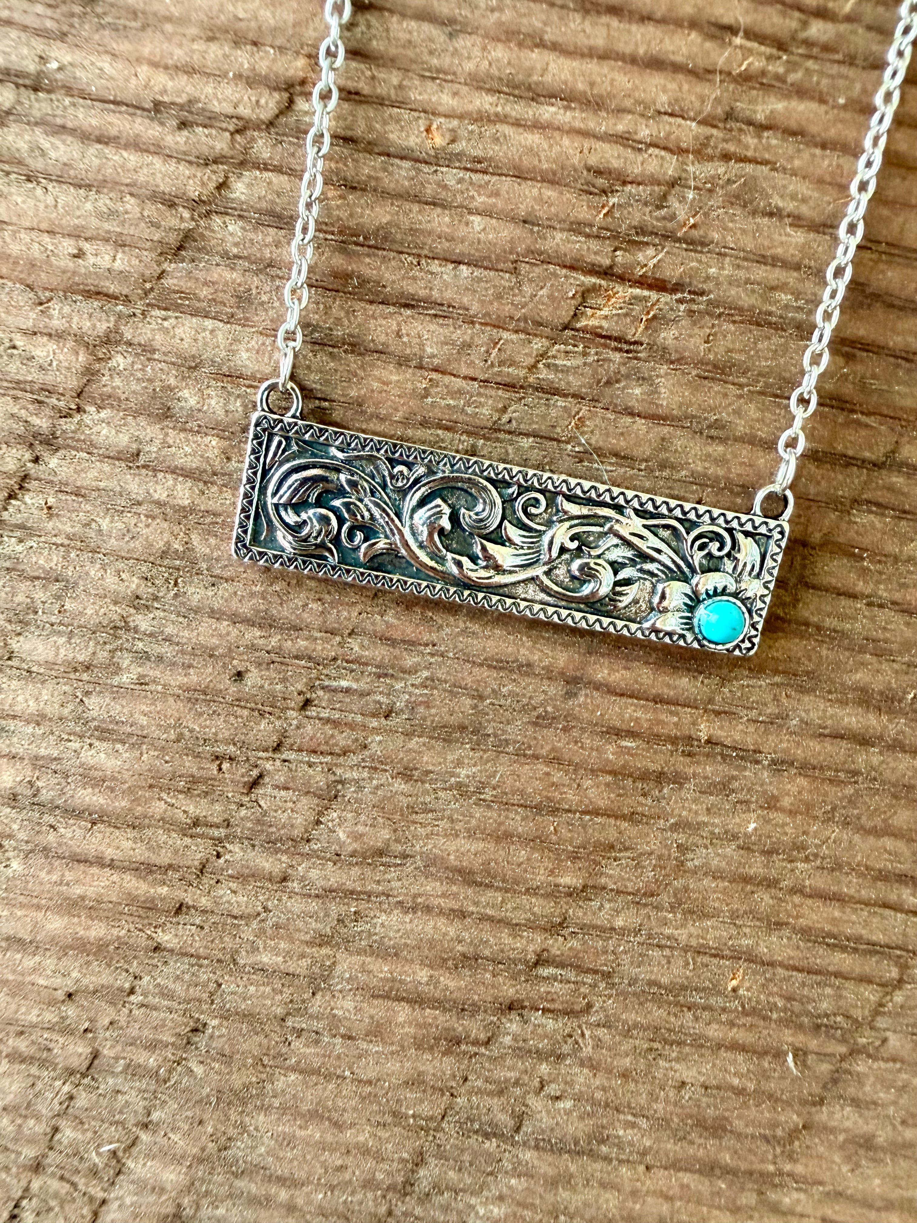 Ranch Hand Bar Necklace