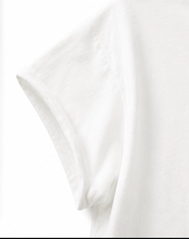 Ride On Embroidered Tee.