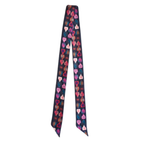 Cattle Tags Twilly Silk Scarf