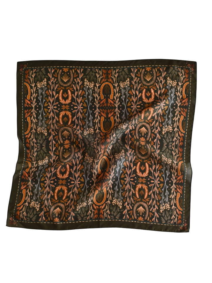 Western Harvest Silk Wild Rag