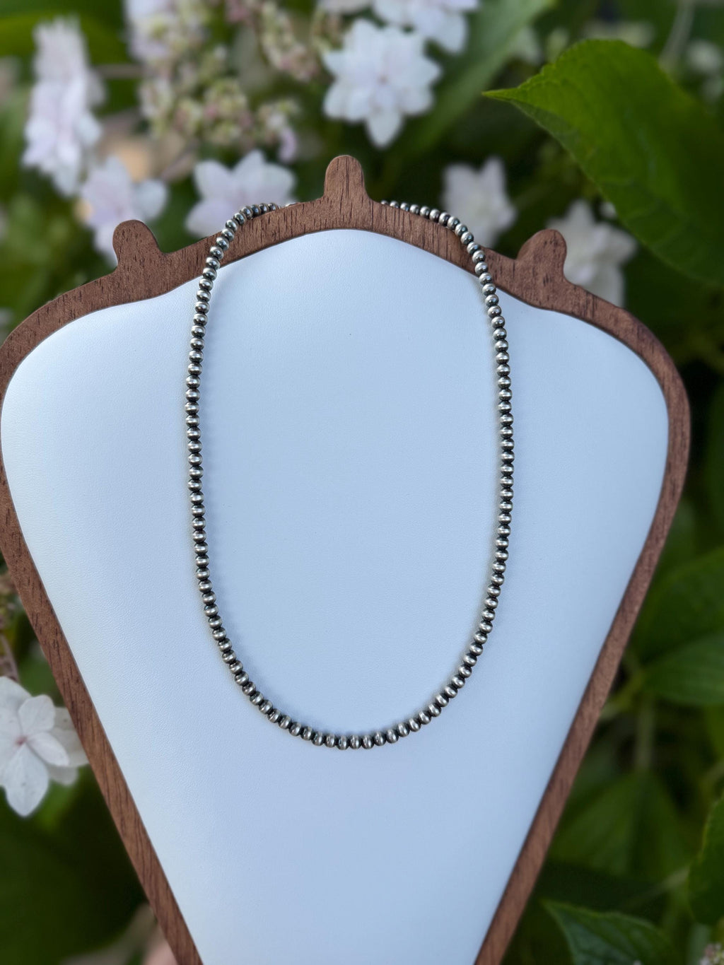 Sterling Sliver Navajo Pearls - 4mm