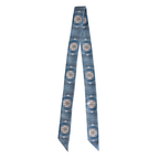 Blue Bonnet Silk Twilly