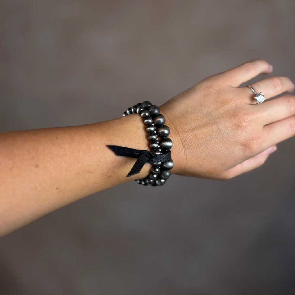 Stacked Pearl Bracelet