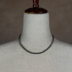 Navajo-Inspired Pearl Necklace | 16” Short | 4mm