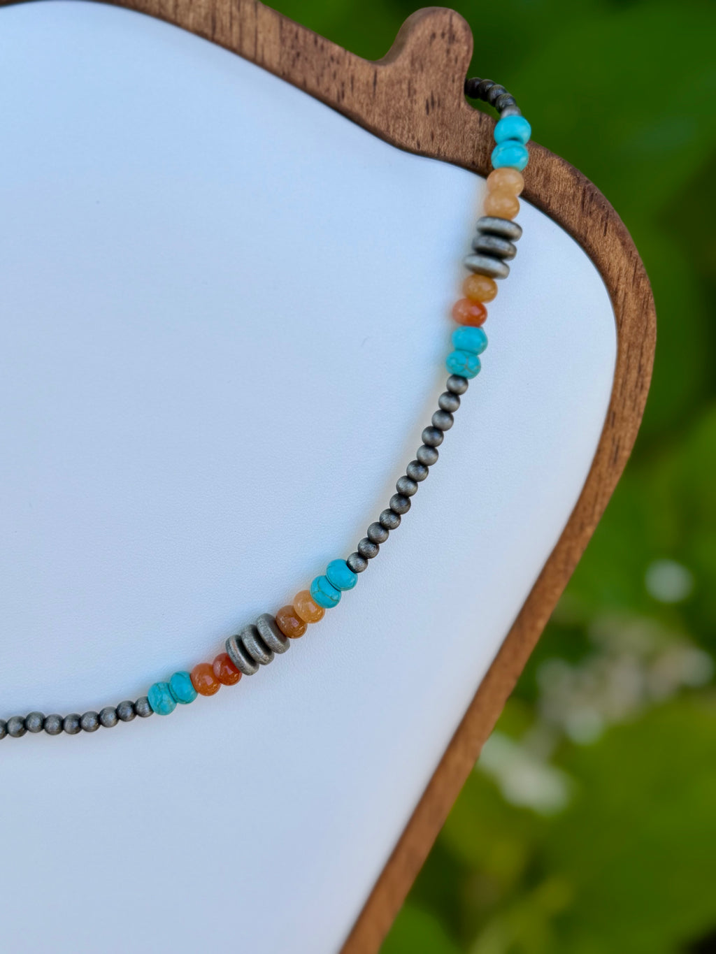 Desert Sky Beaded Necklace