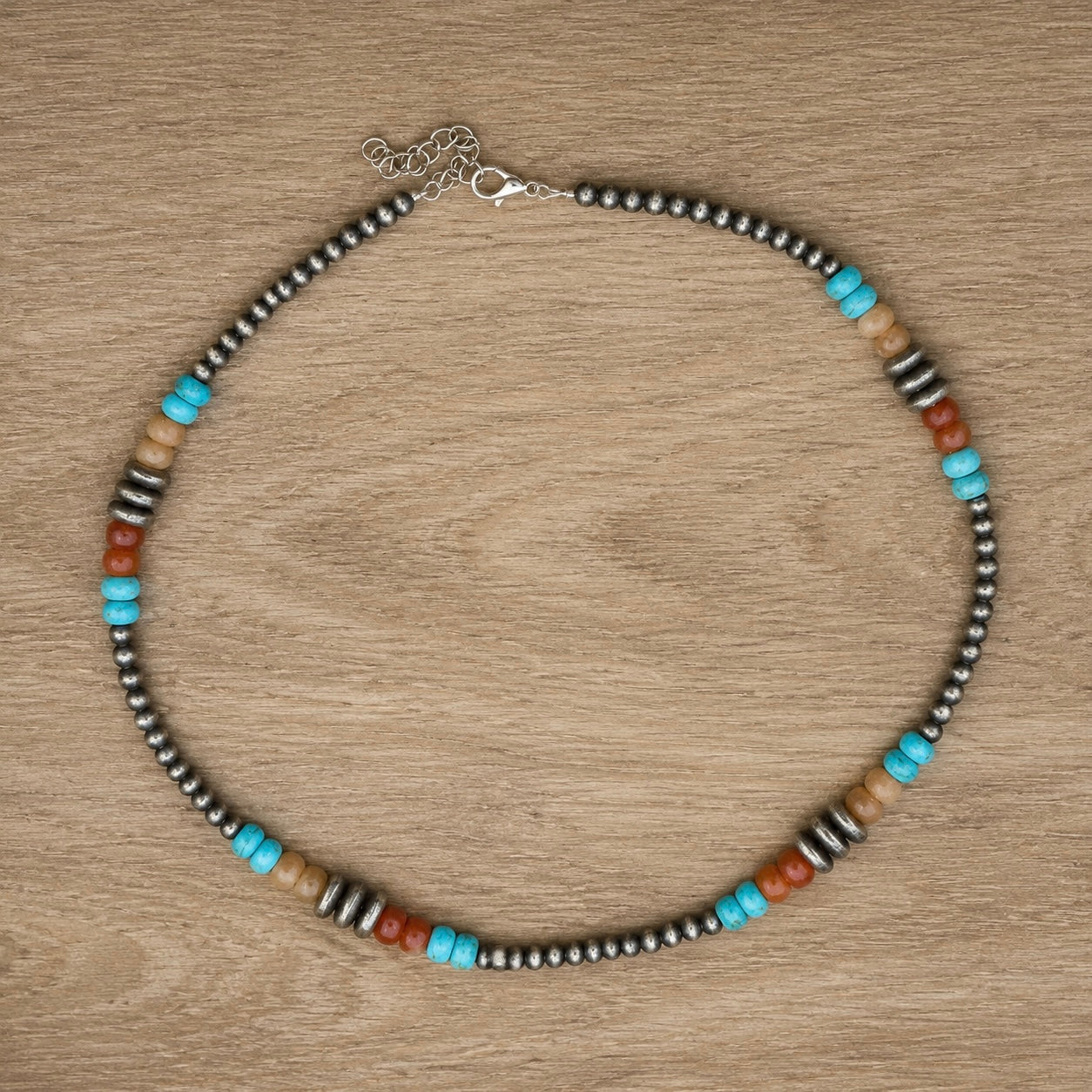 Desert Sky Beaded Necklace