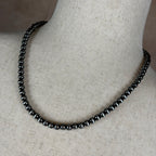 Navajo-Inspired Pearl Necklace | 18” Short | 6mm