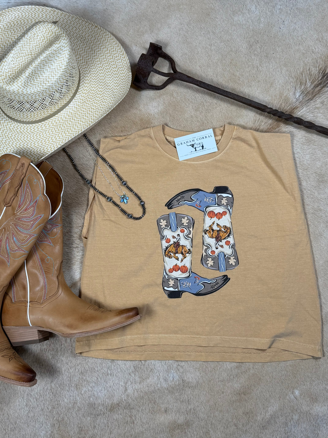 Boot Scootin’ Pumpkin Tank