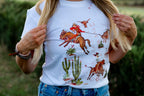 Desert Cowgirl Embordered Tee