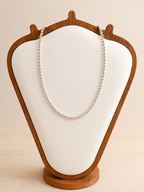 Silver Spur Layered Necklace Set