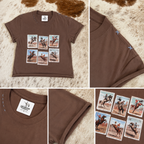 Bronc Postage Stamp Embordered Tee