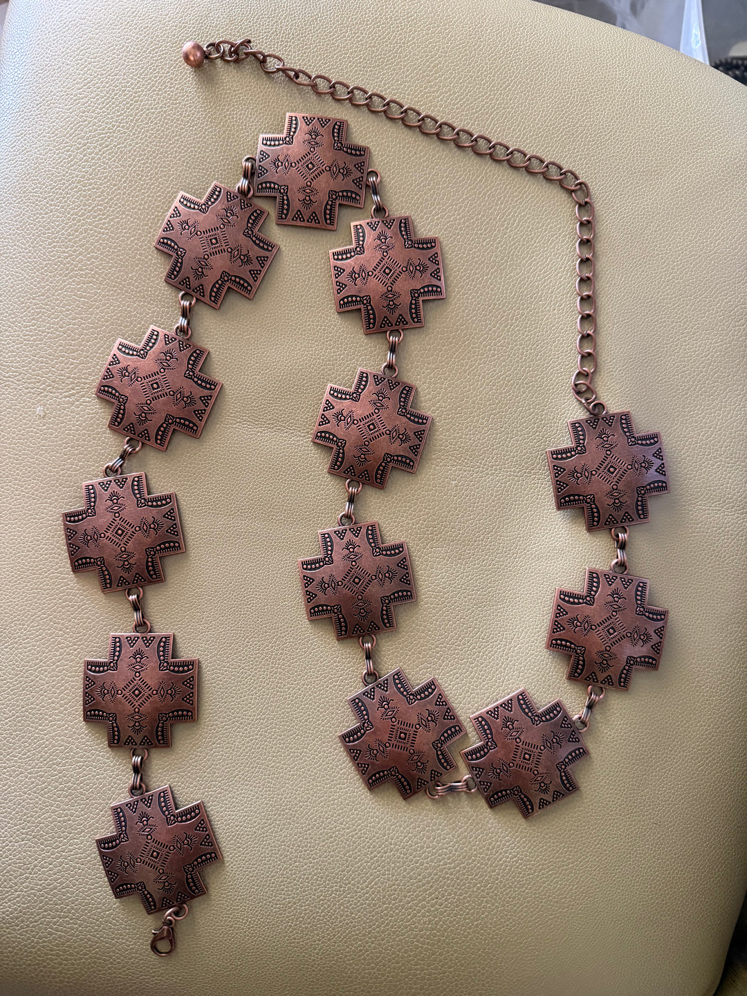 High Desert Concho Chain Belt