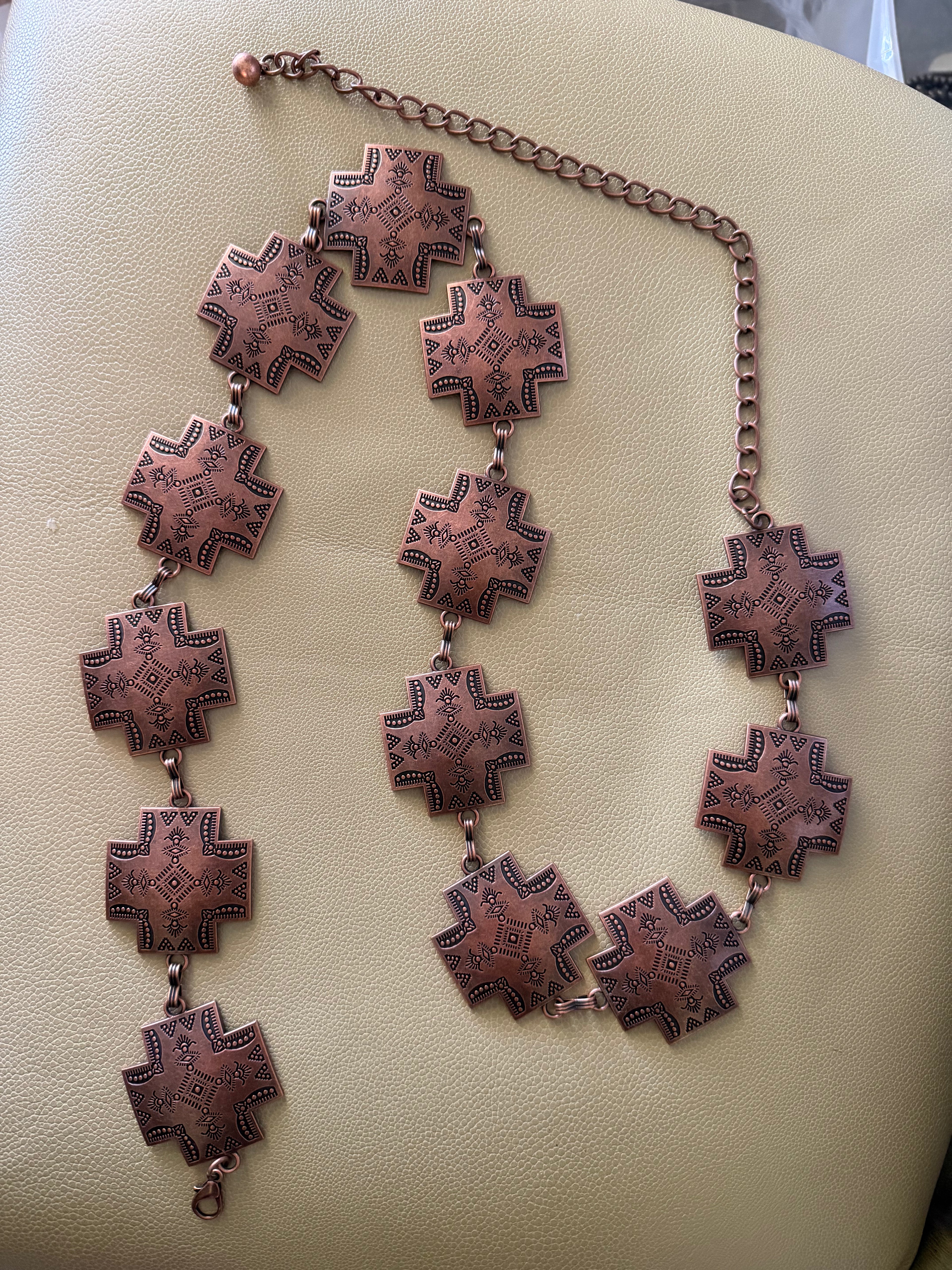 High Desert Concho Chain Belt