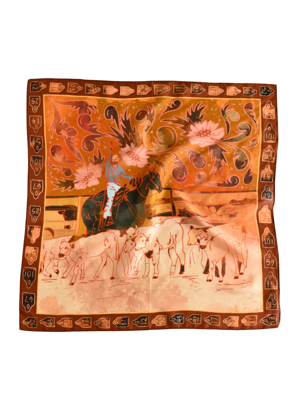 Round Up Silk Wild Rag