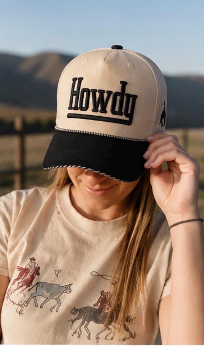 Western Najavo Pearl “Howdy” Hat