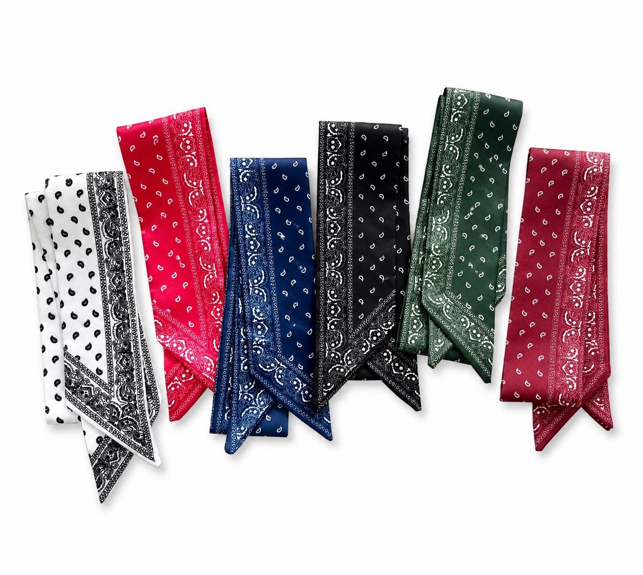 PRE ORDER | Western Paisley Twilly Scarf