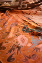 Round Up Floral Cattle Cowgirl Western Wild Rag