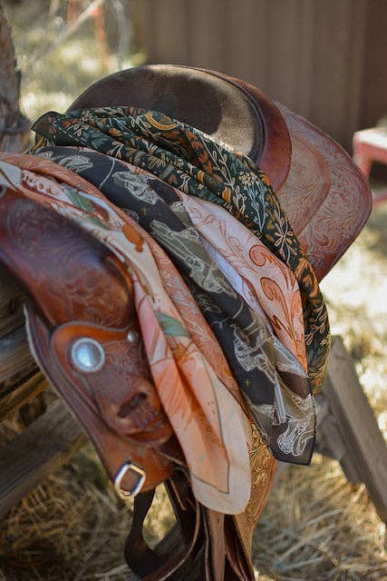 Western Harvest Silk Wild Rag