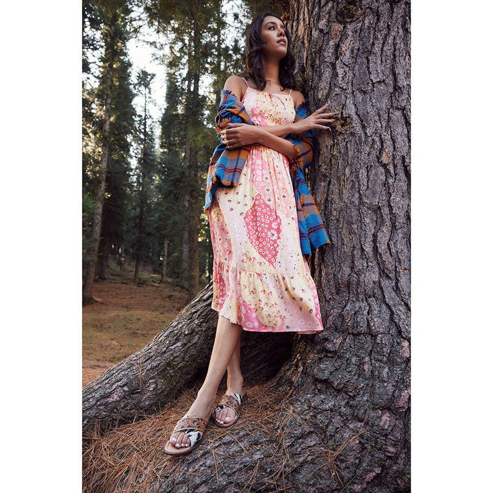 Chappy Western Hand-Tooled Sandals